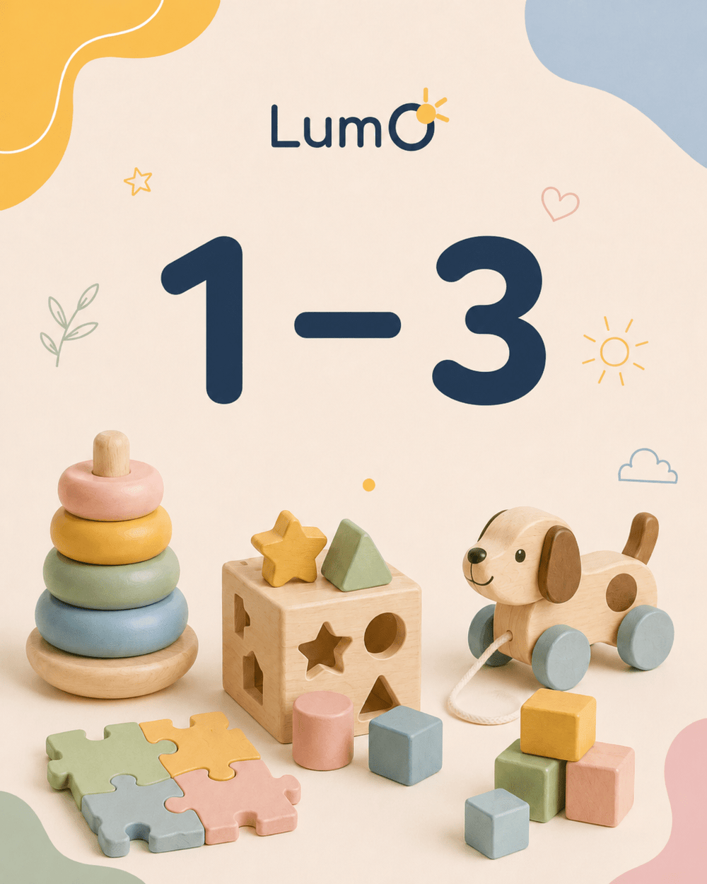 Ages 1–3