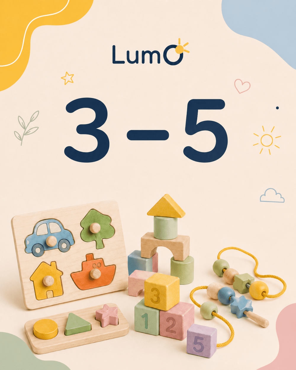 Ages 3–5
