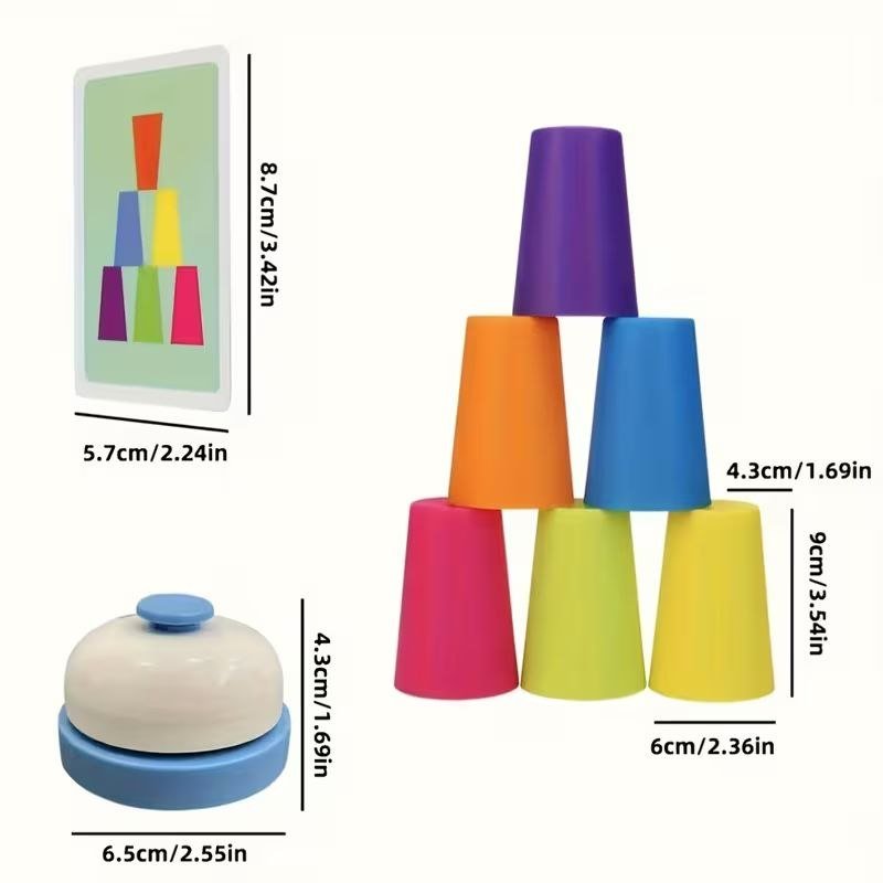 لعبة أكواب السرعة Speed Cups – نسخة كبيرة - Lumo
