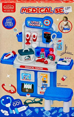 Doctor's kit with a chair