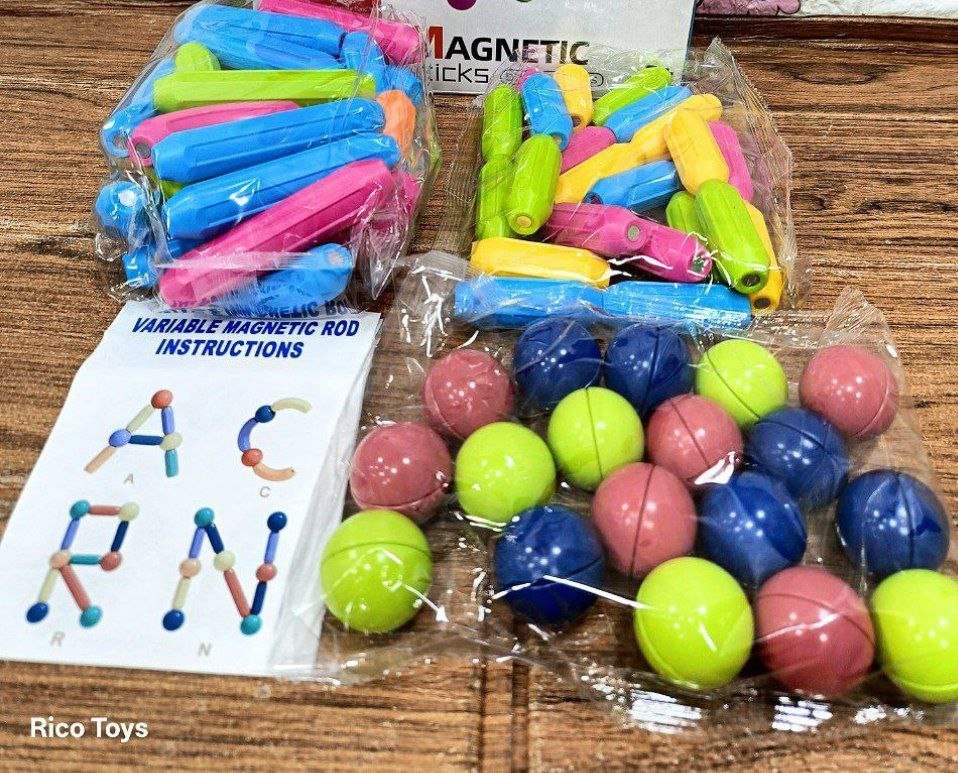 مكعبات مغناطيسية – 36/42/64 قطعة Magnetic Blocks - Lumo