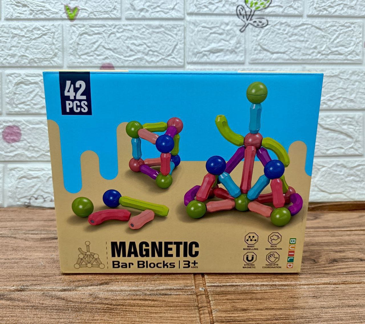 مكعبات مغناطيسية – 36/42/64 قطعة Magnetic Blocks - Lumo