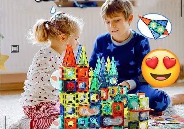 مكعبات مغناطيسية – 42/73/97 قطعة Magnetic Blocks - Lumo