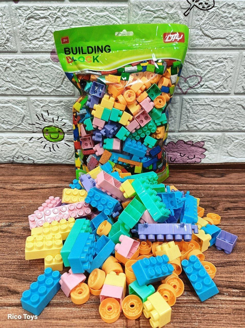 مكعبات تركيب Blocks – 140 قطعة - Lumo
