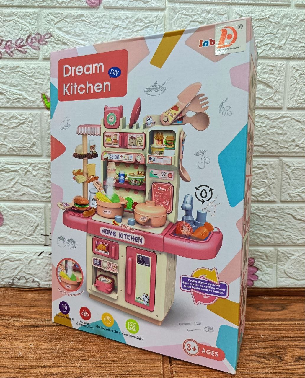 مطبخ أطفال Dream Kitchen بالمياه والإضاءة - Lumo