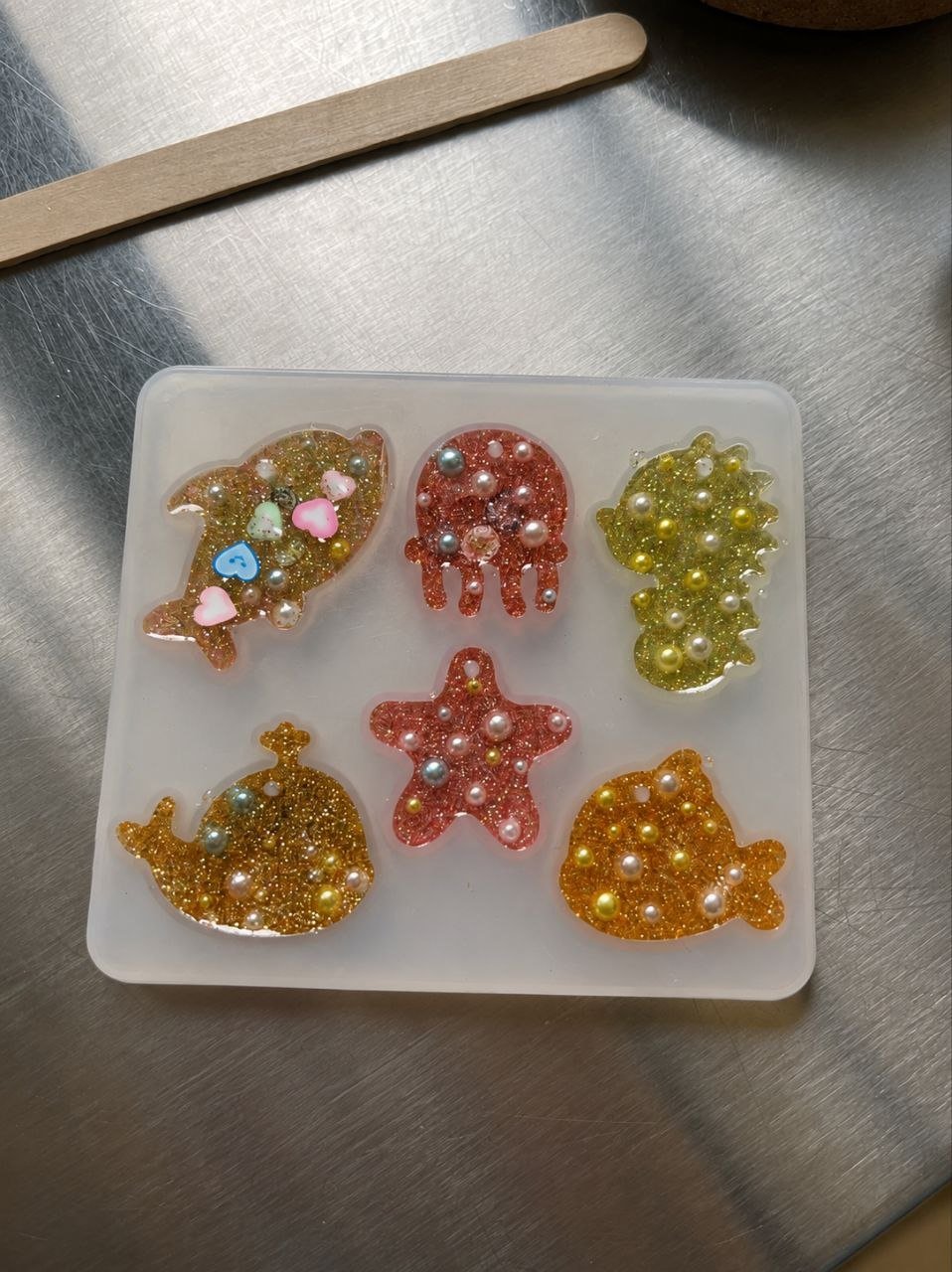 طقم Resin Fidget Shakers لصناعة الإكسسوارات والميداليات - Lumo